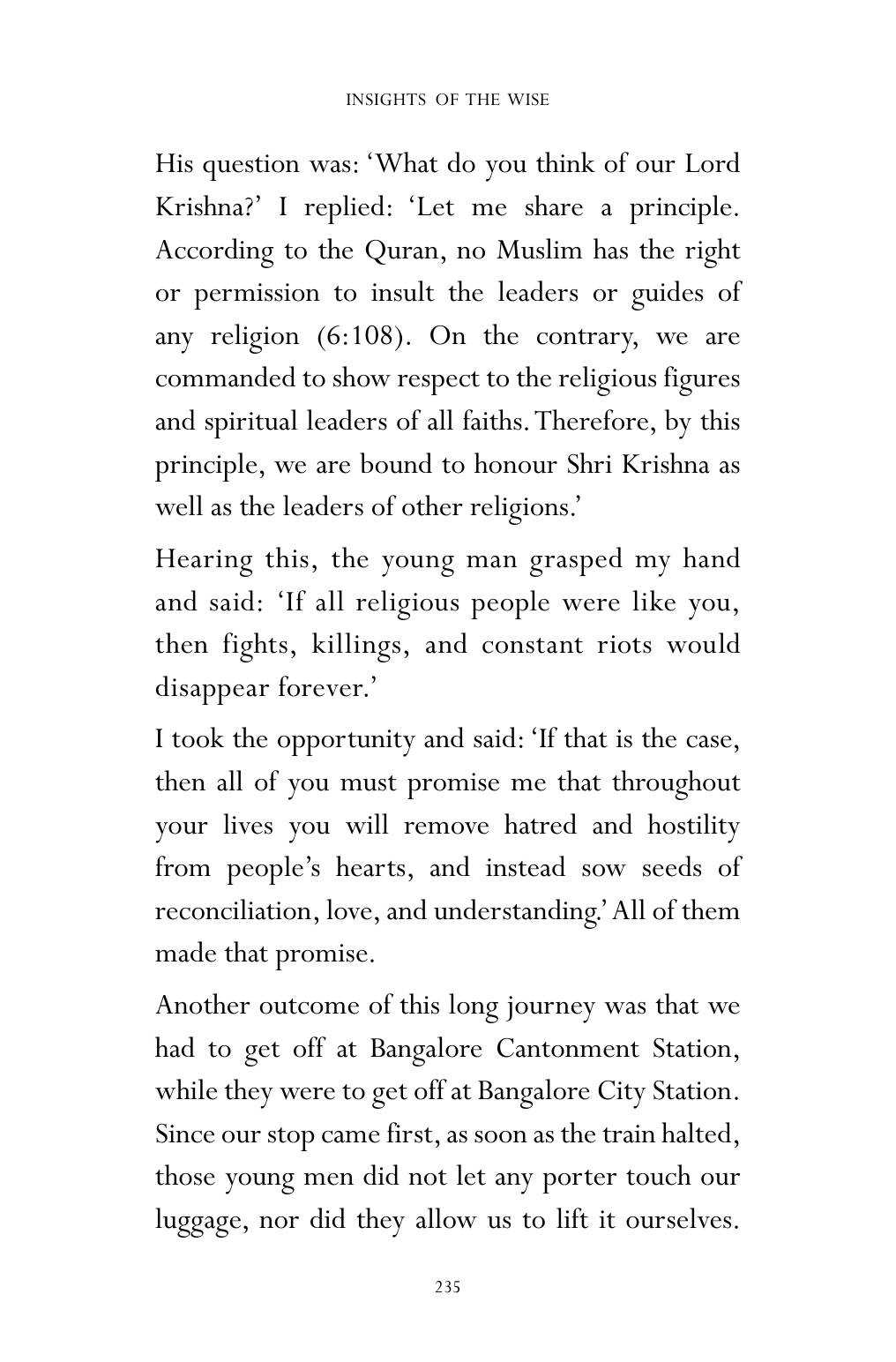 The printed page
