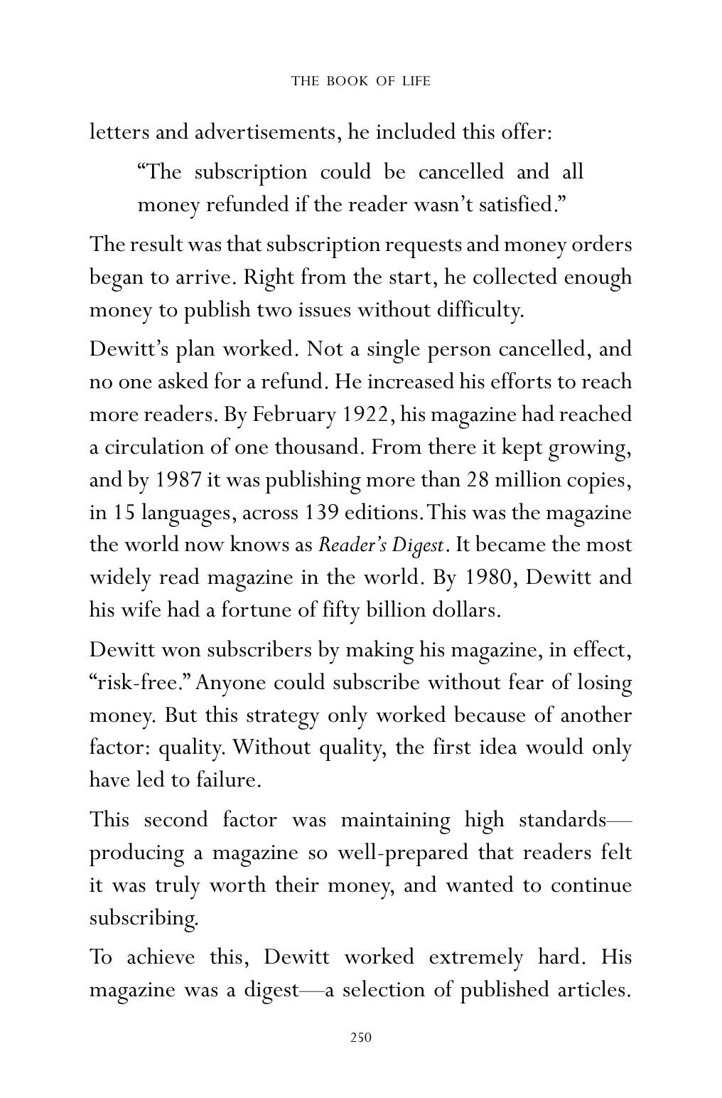 The printed page