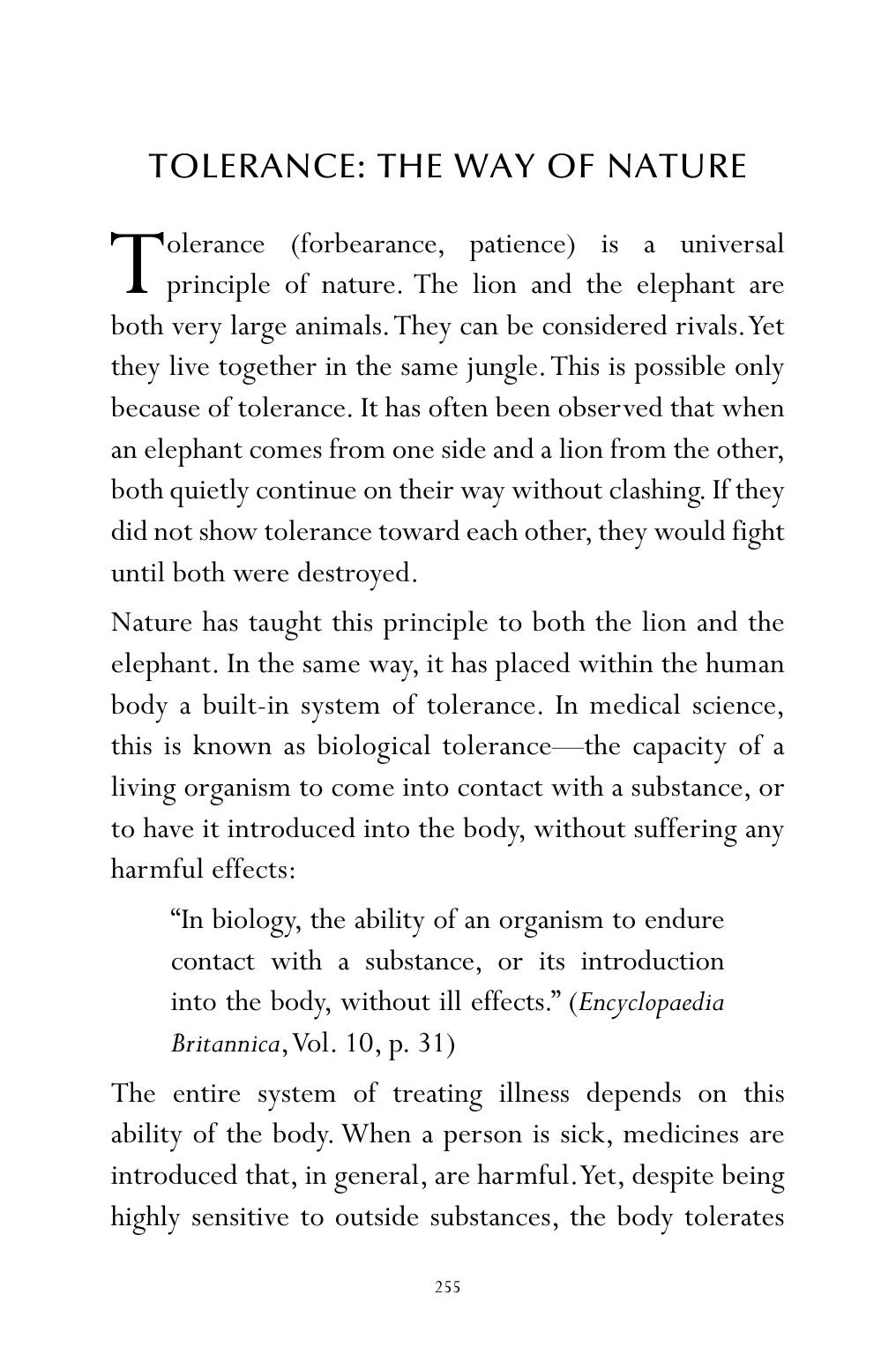 The printed page