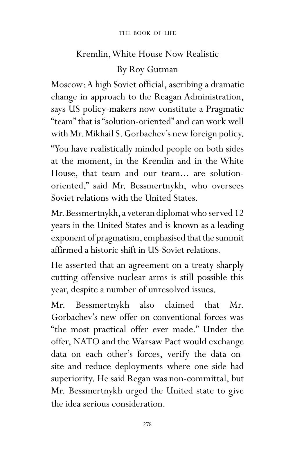 The printed page