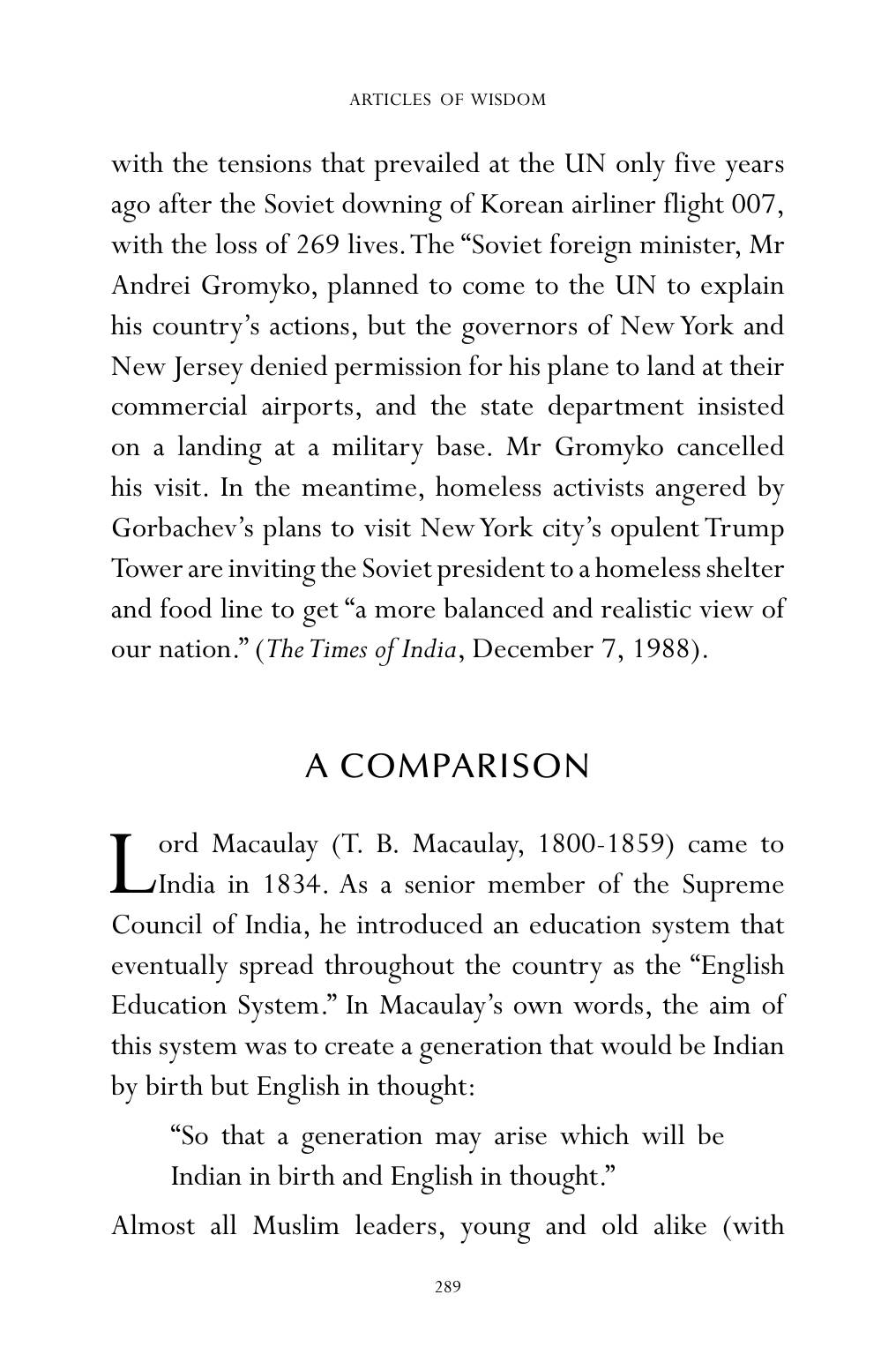 The printed page