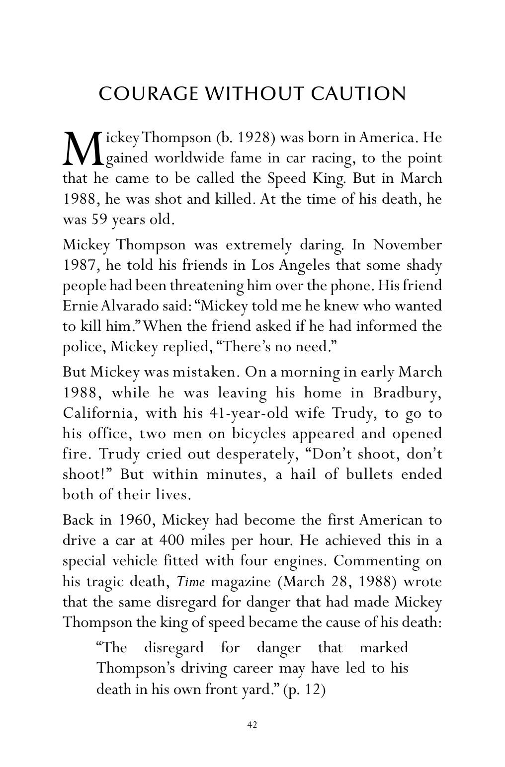 The printed page