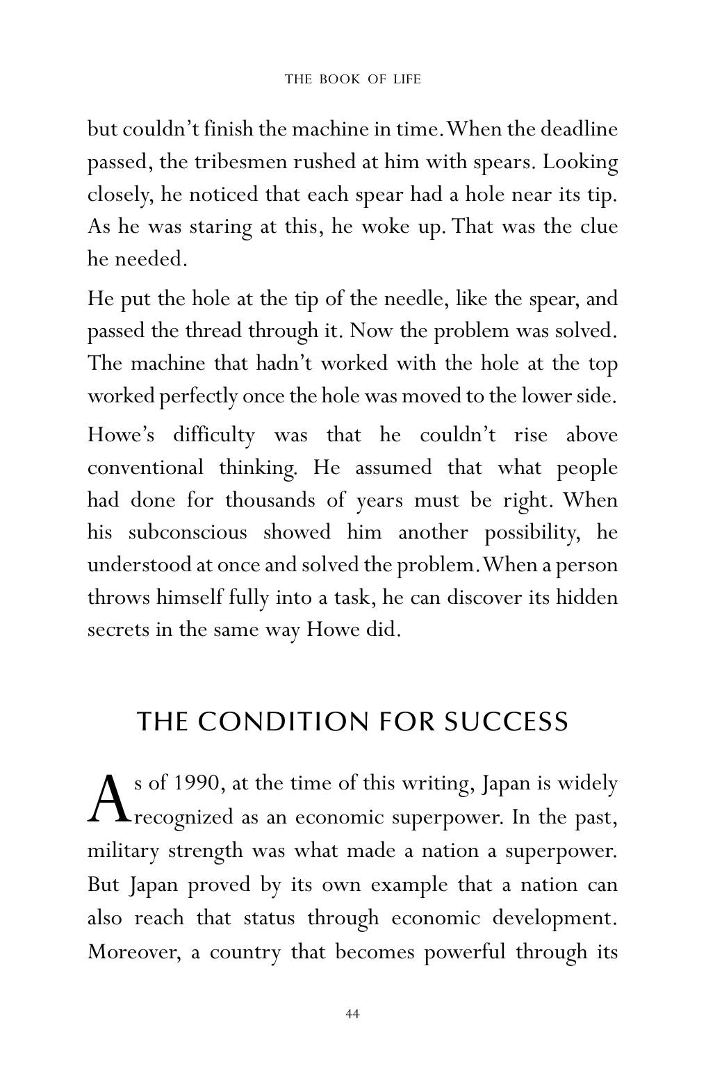 The printed page