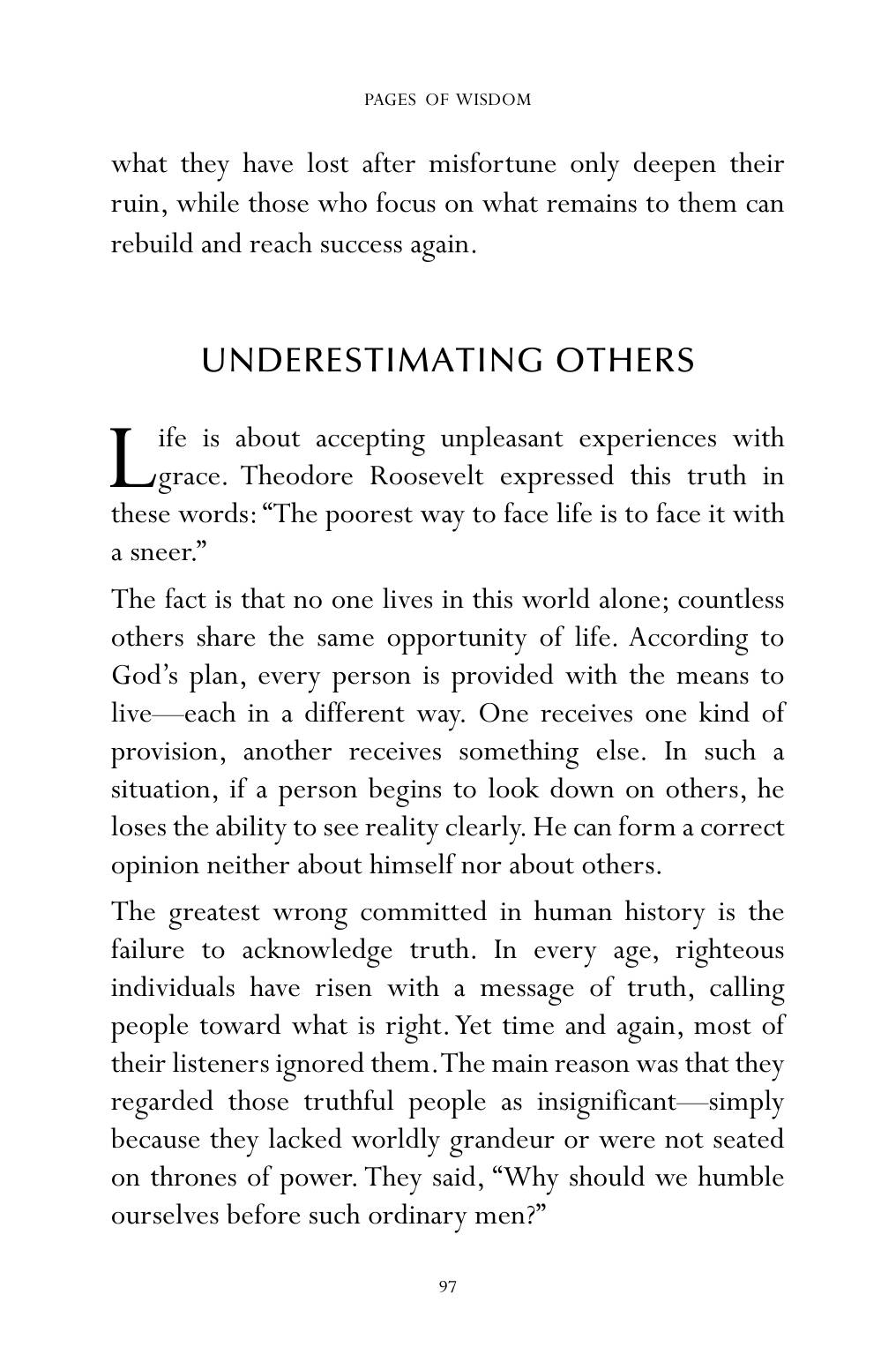 The printed page