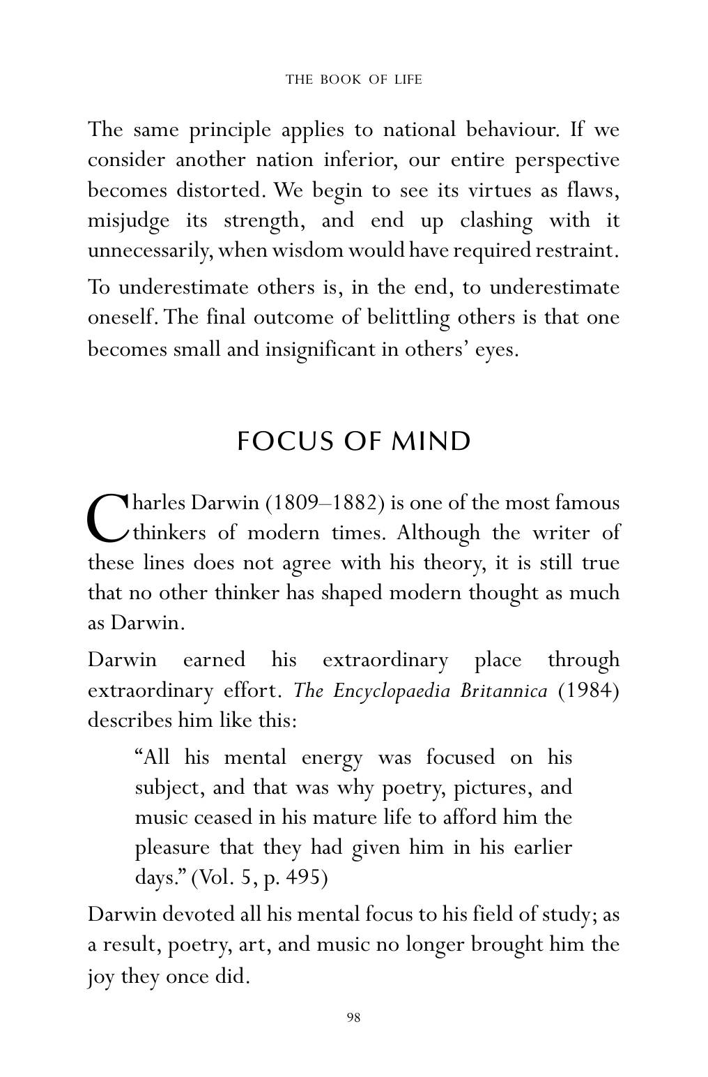 The printed page