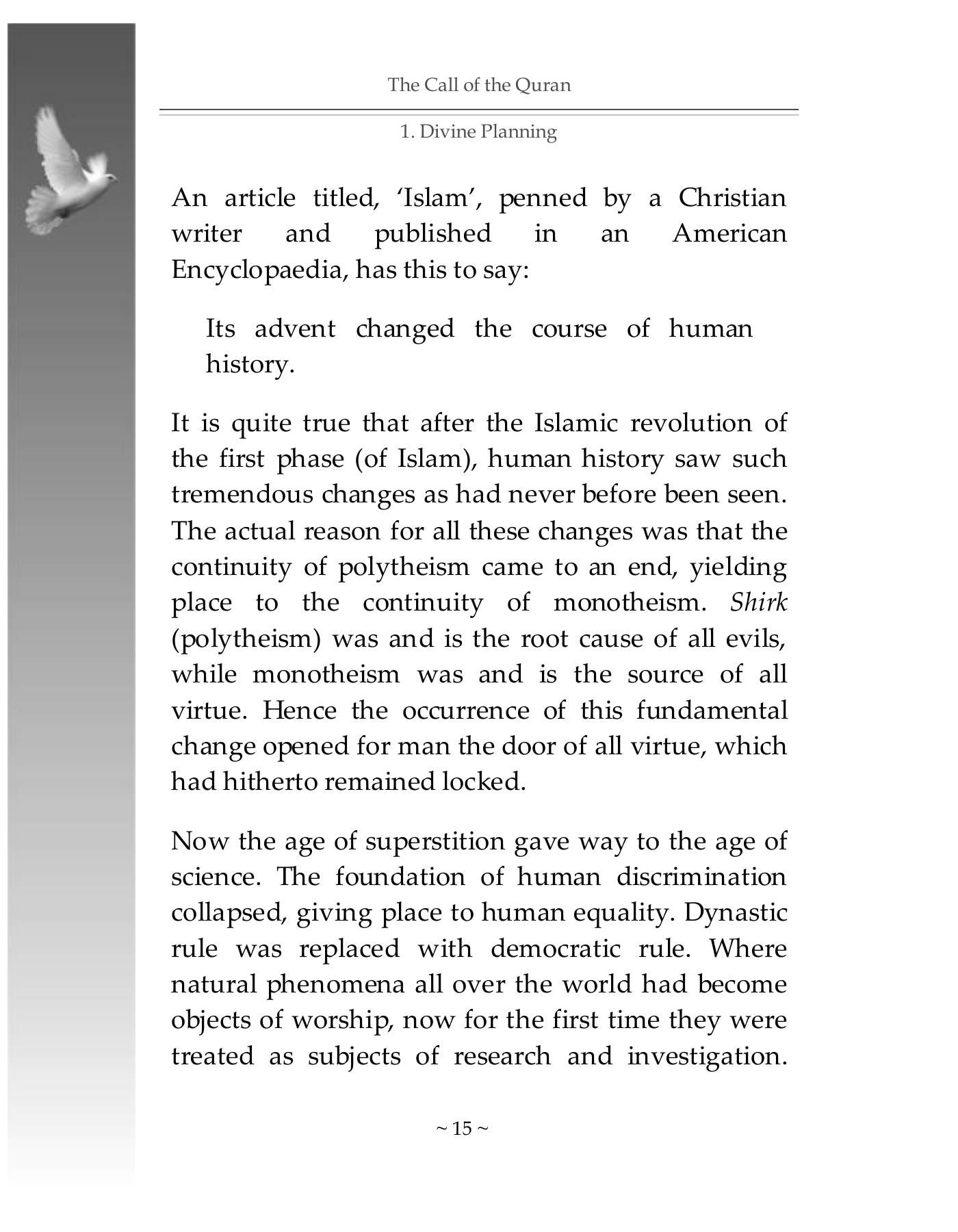 The printed page