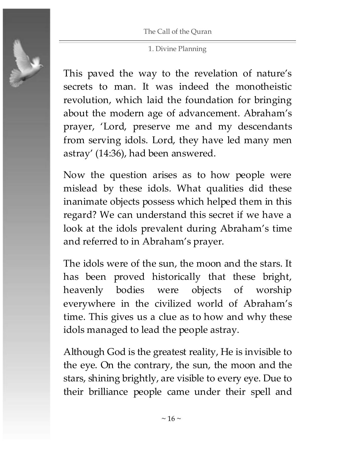The printed page
