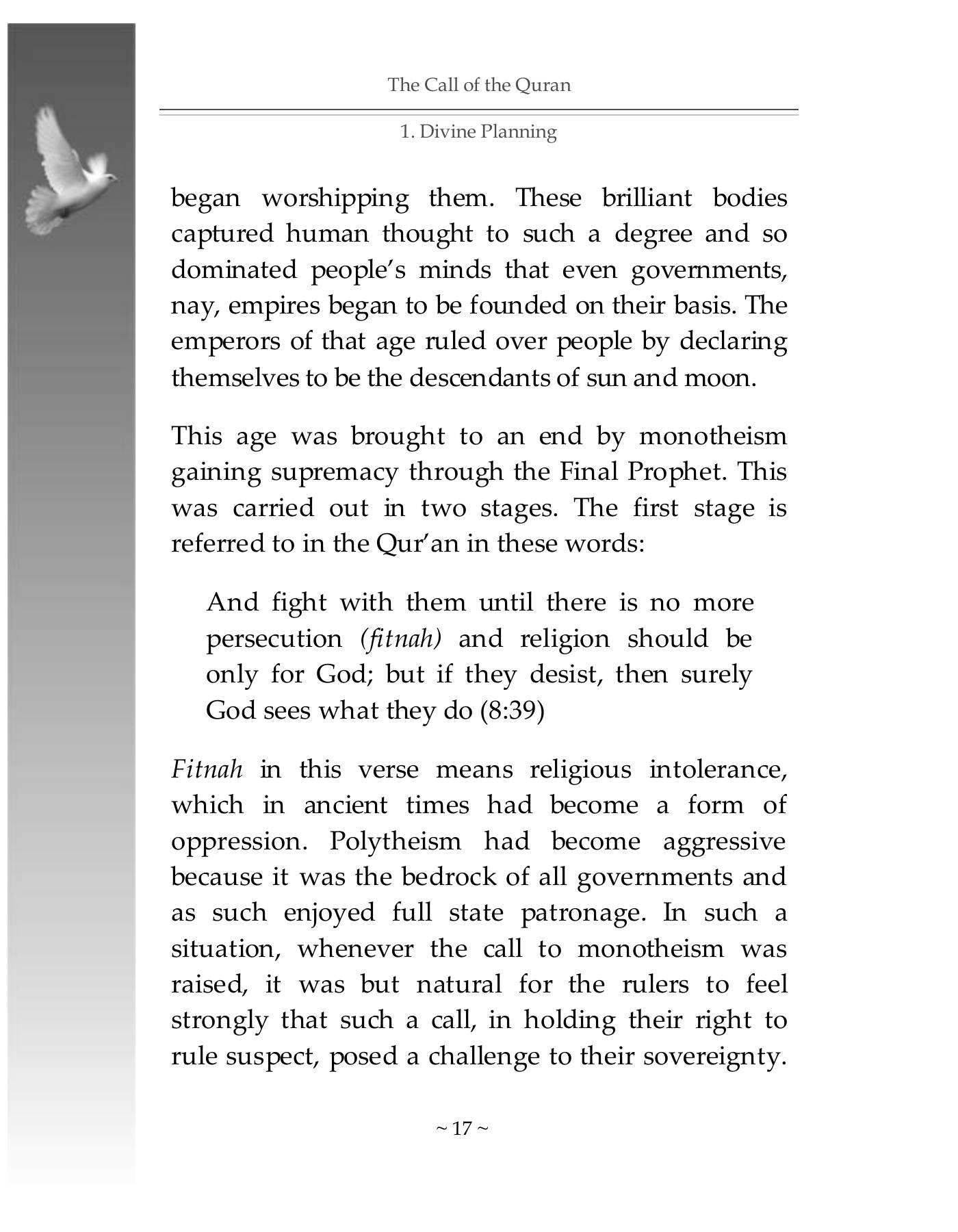The printed page