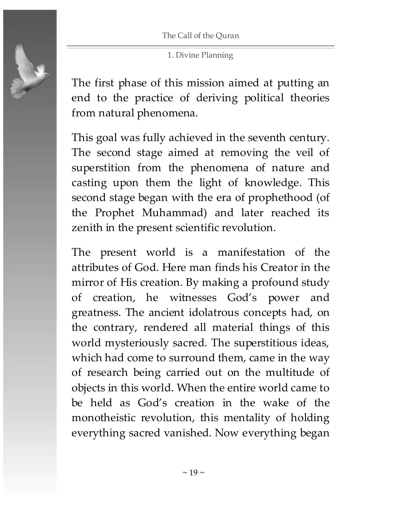 The printed page