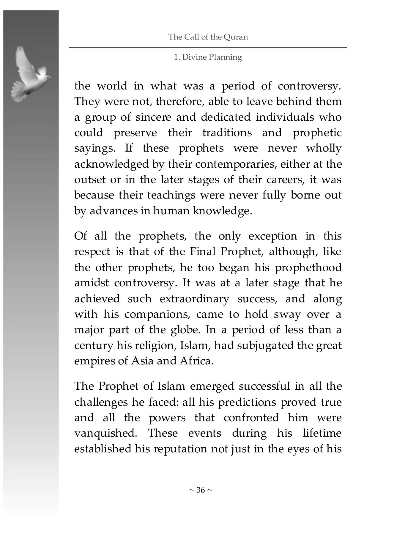 The printed page