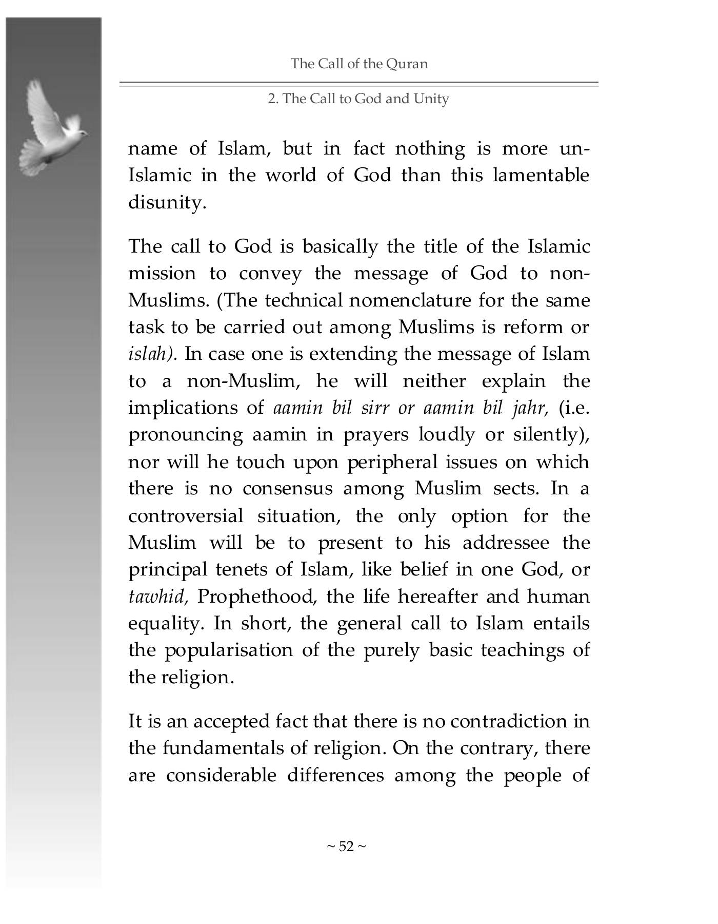 The printed page