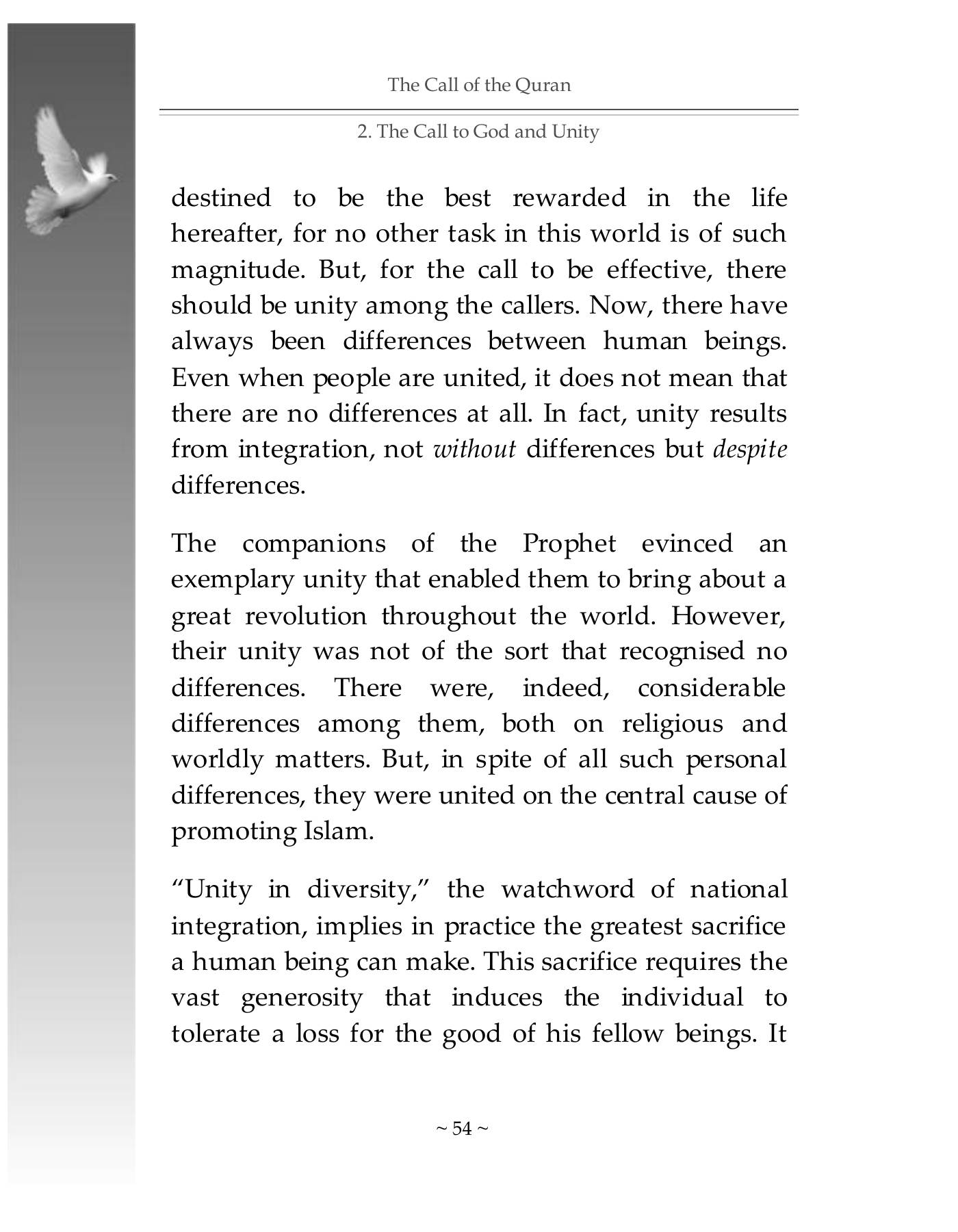 The printed page
