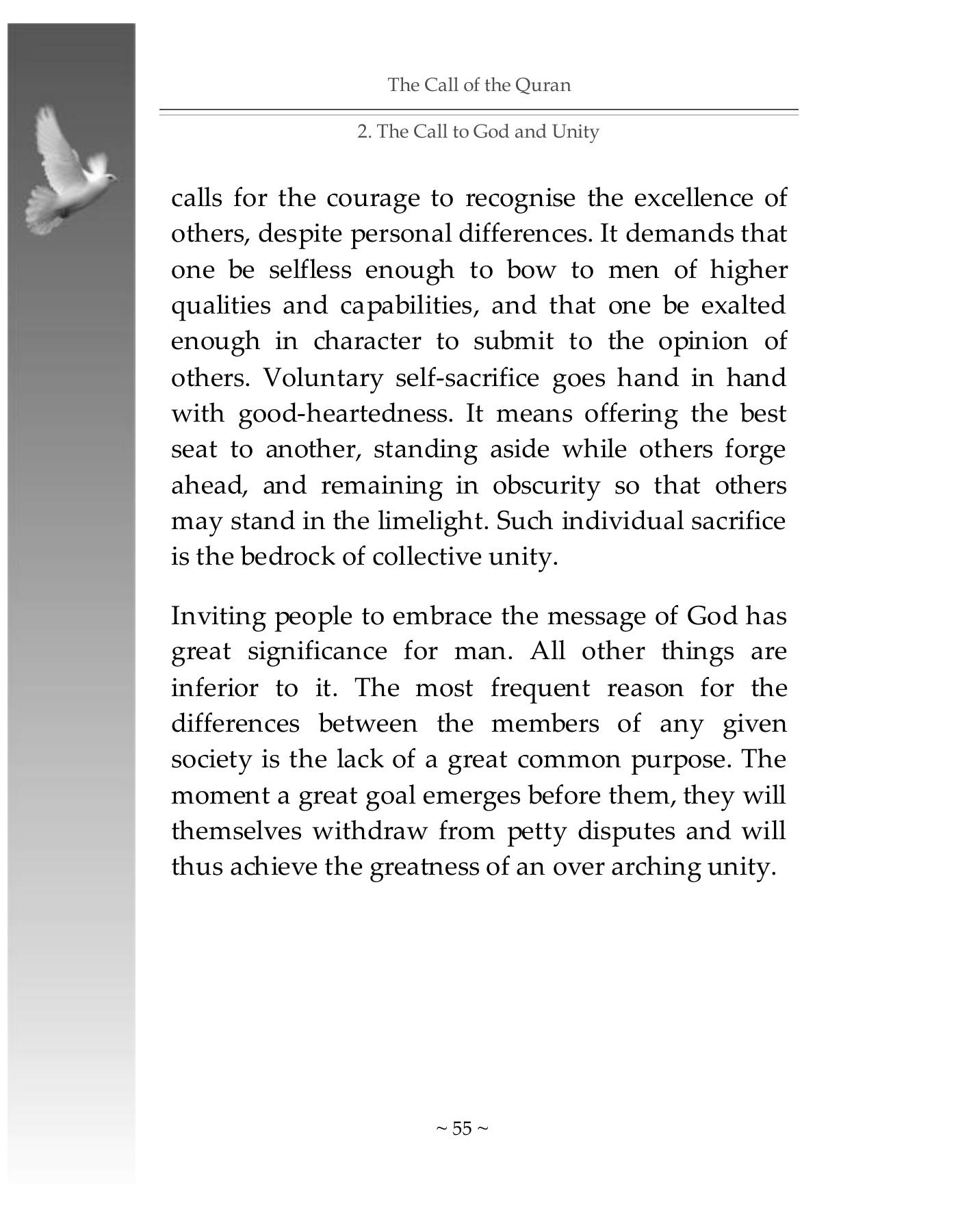 The printed page