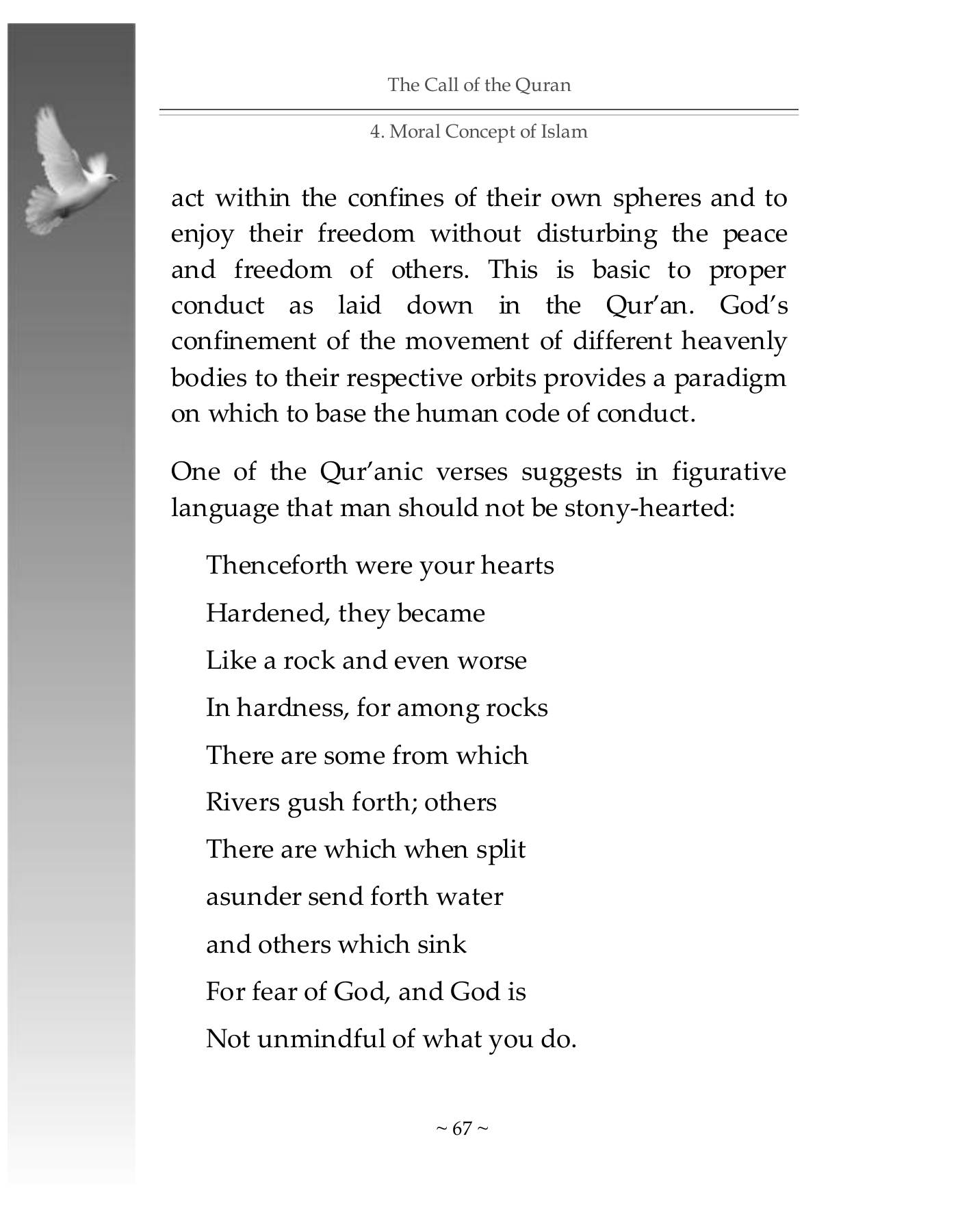 The printed page
