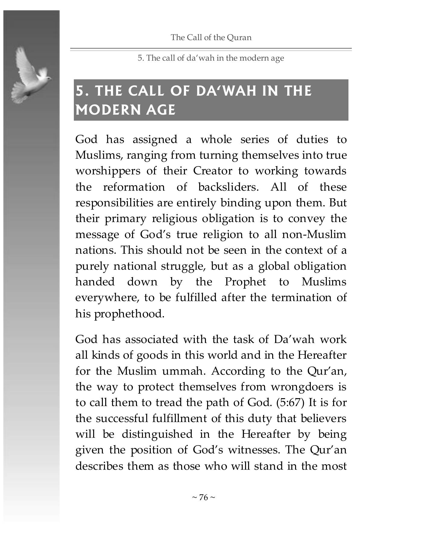 The printed page