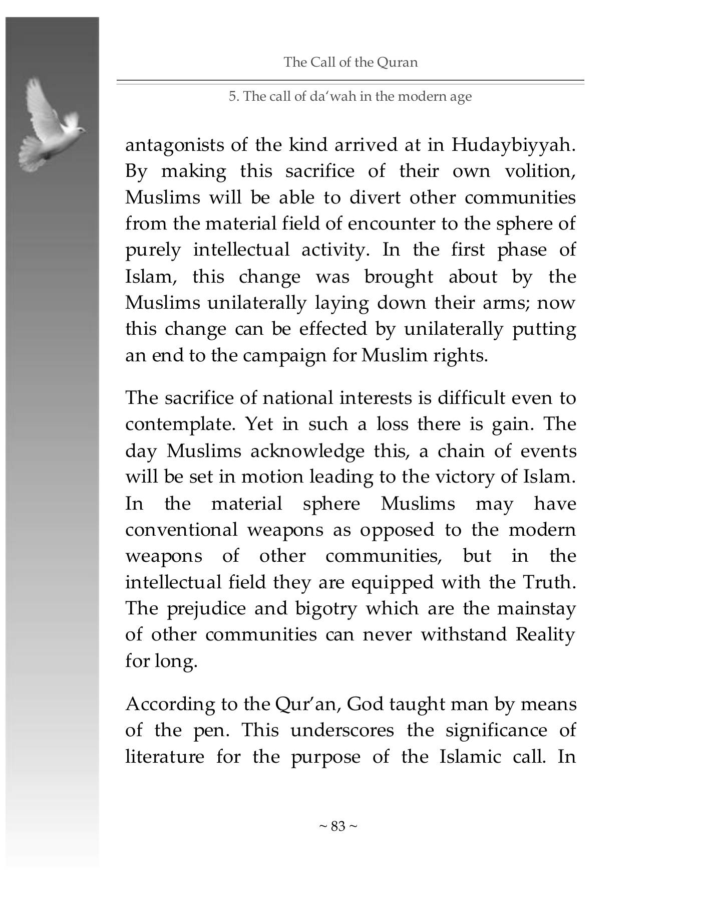 The printed page