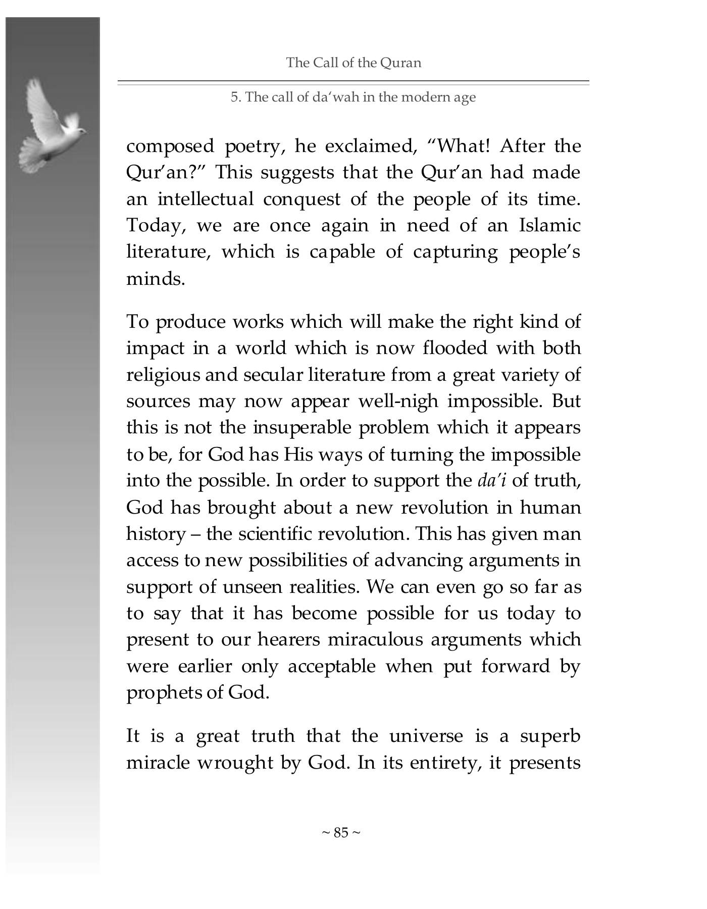 The printed page