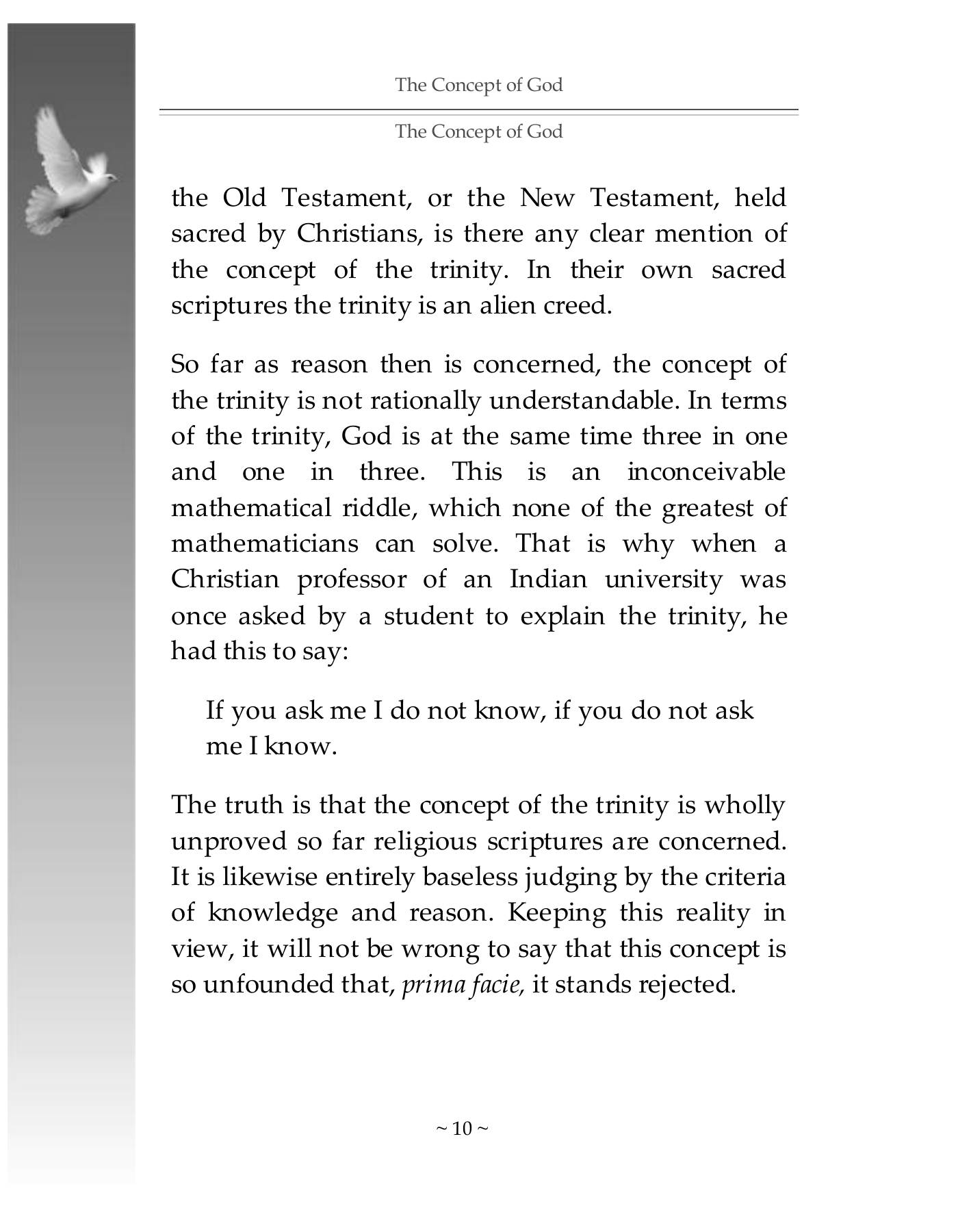 The printed page