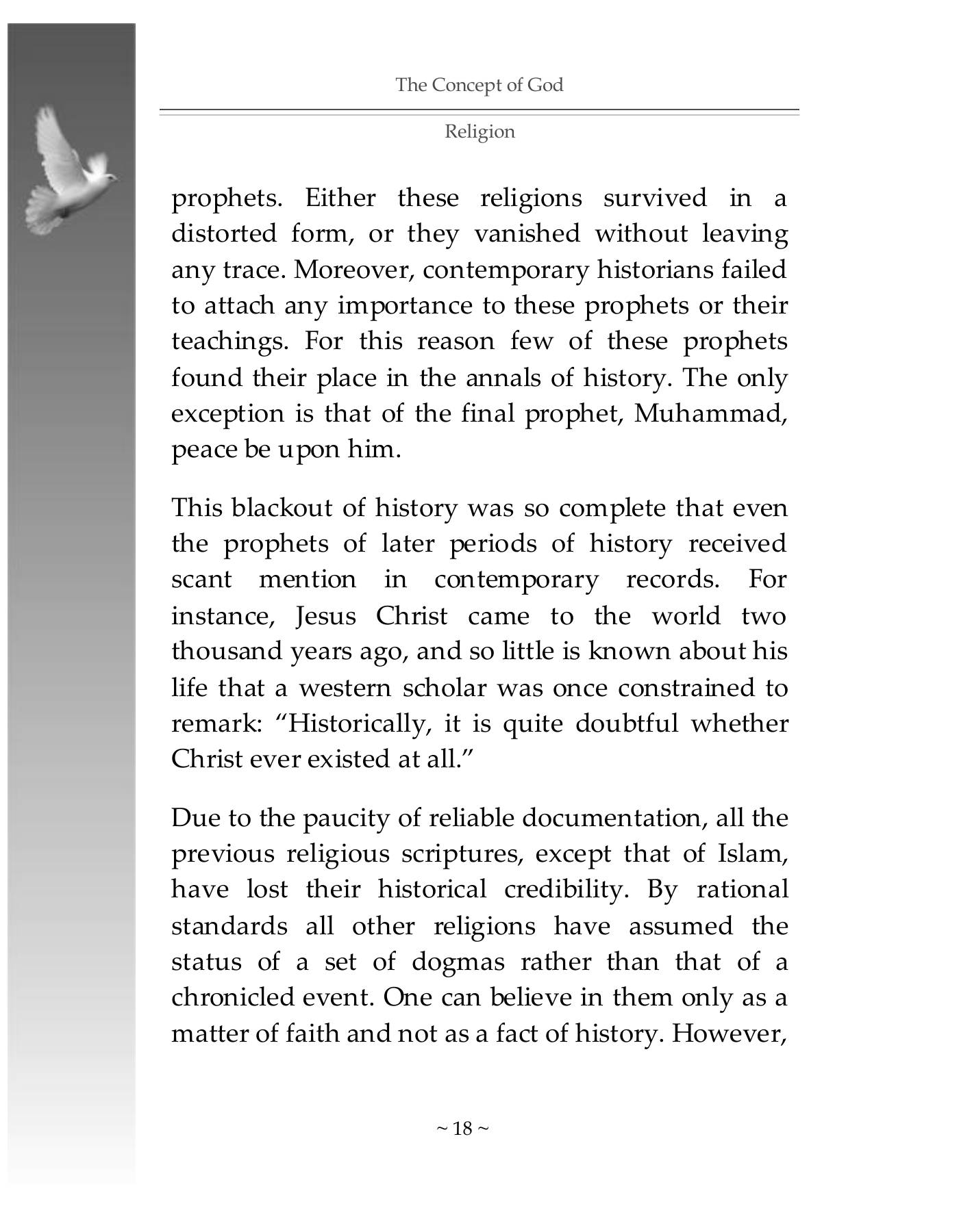 The printed page