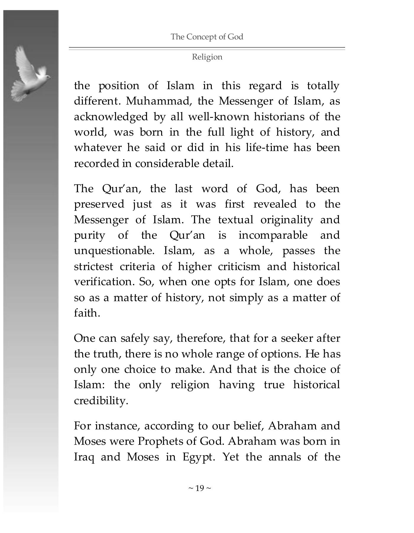 The printed page