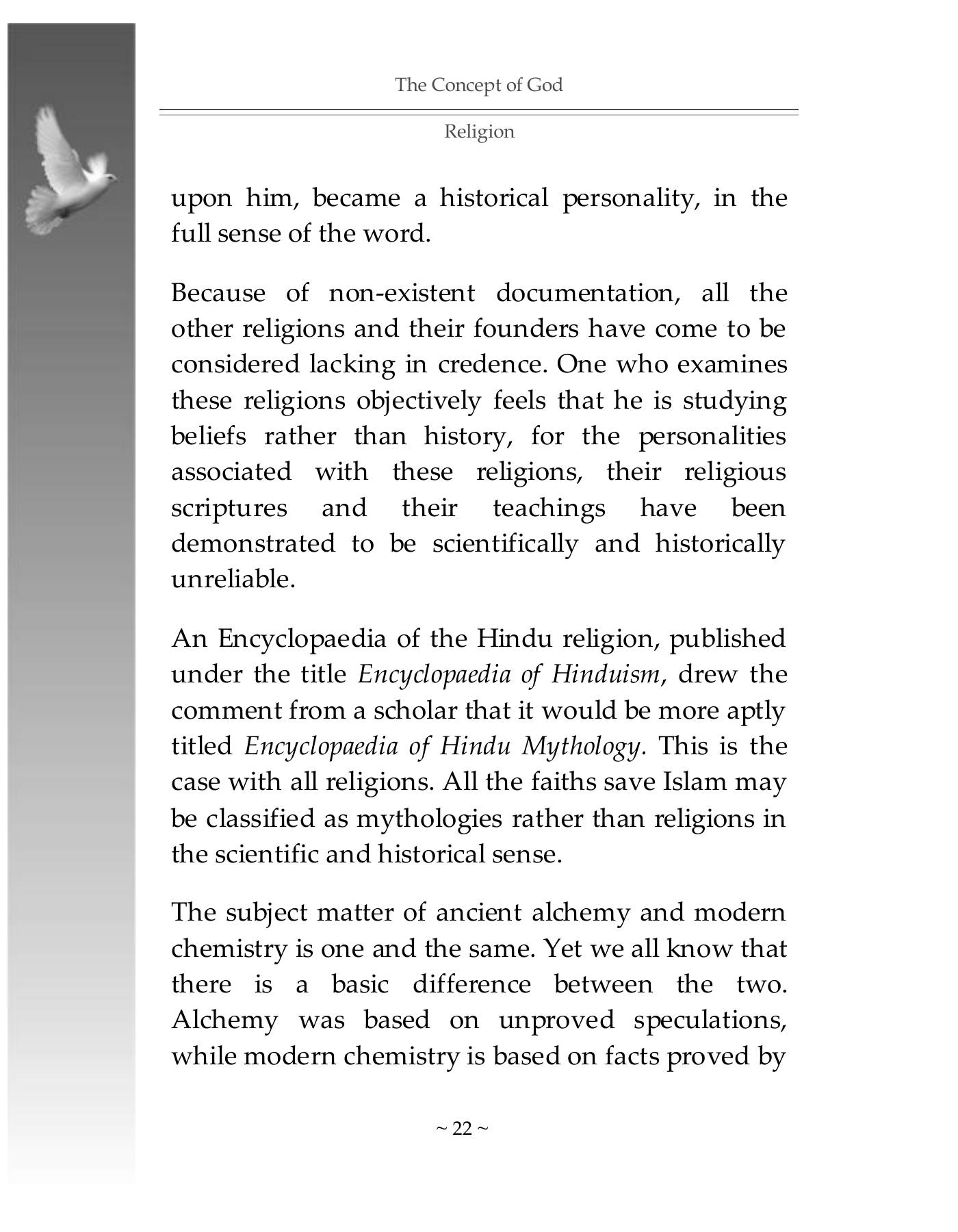 The printed page