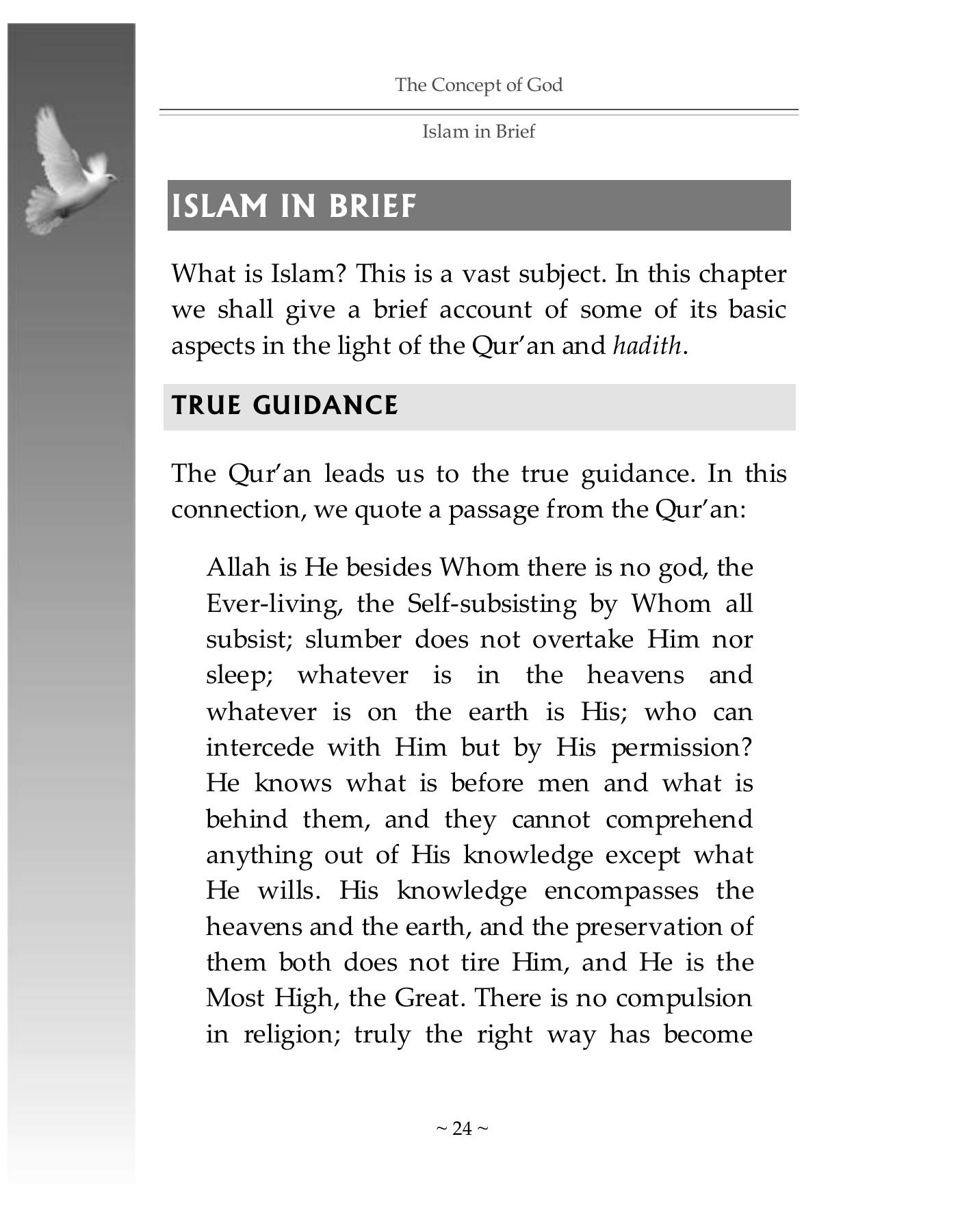 The printed page