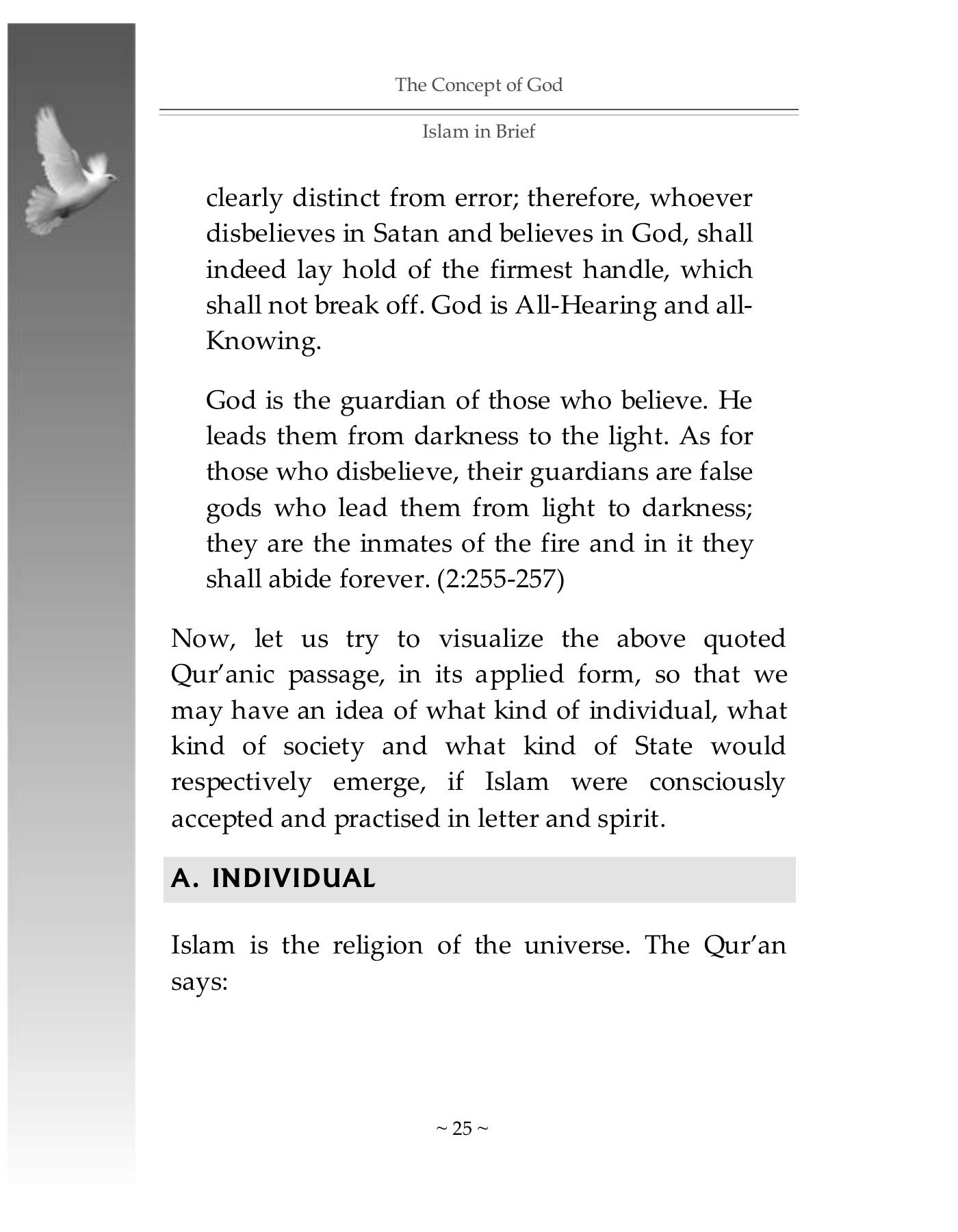 The printed page