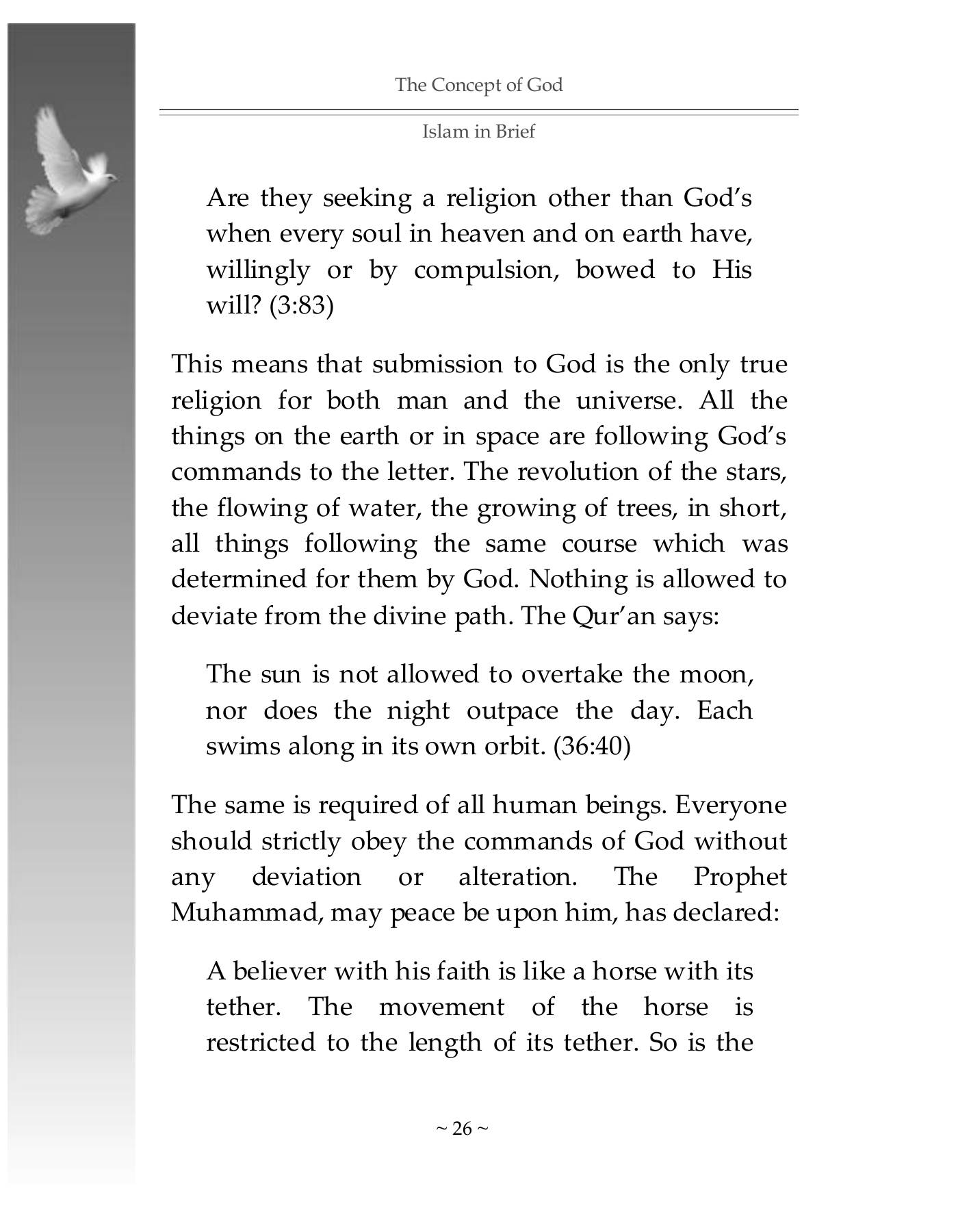 The printed page