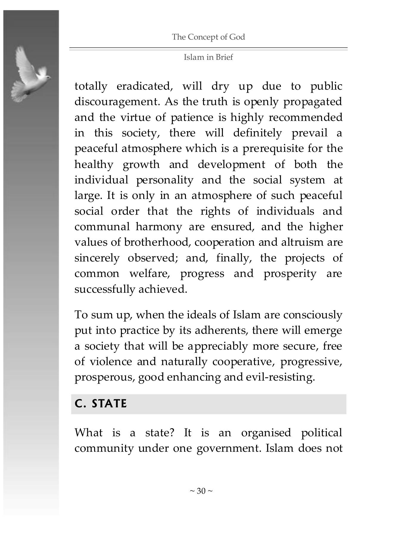 The printed page
