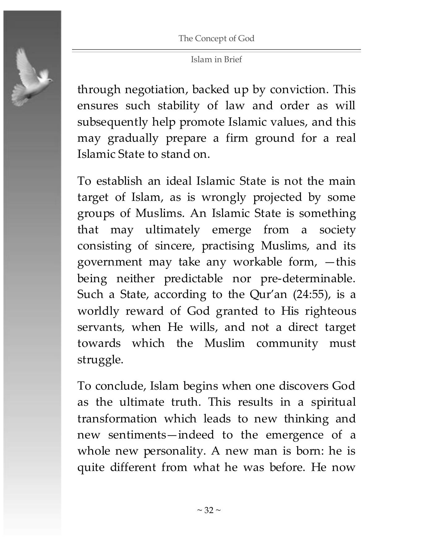 The printed page