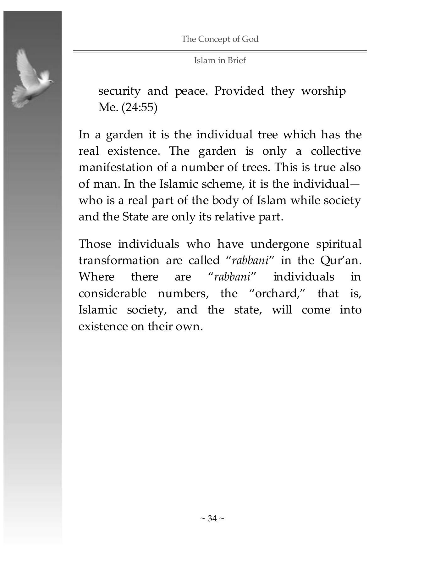 The printed page