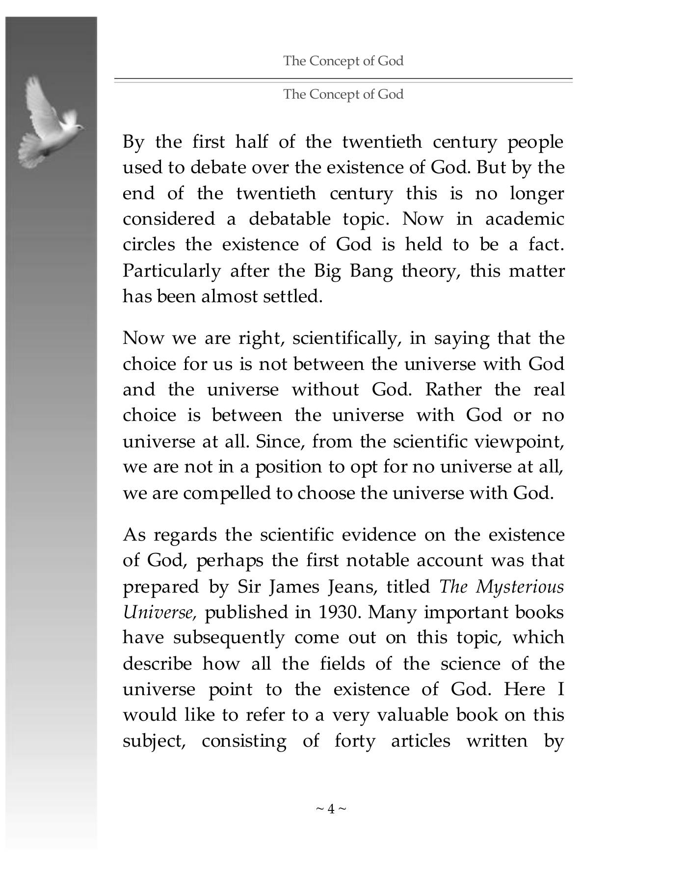 The printed page