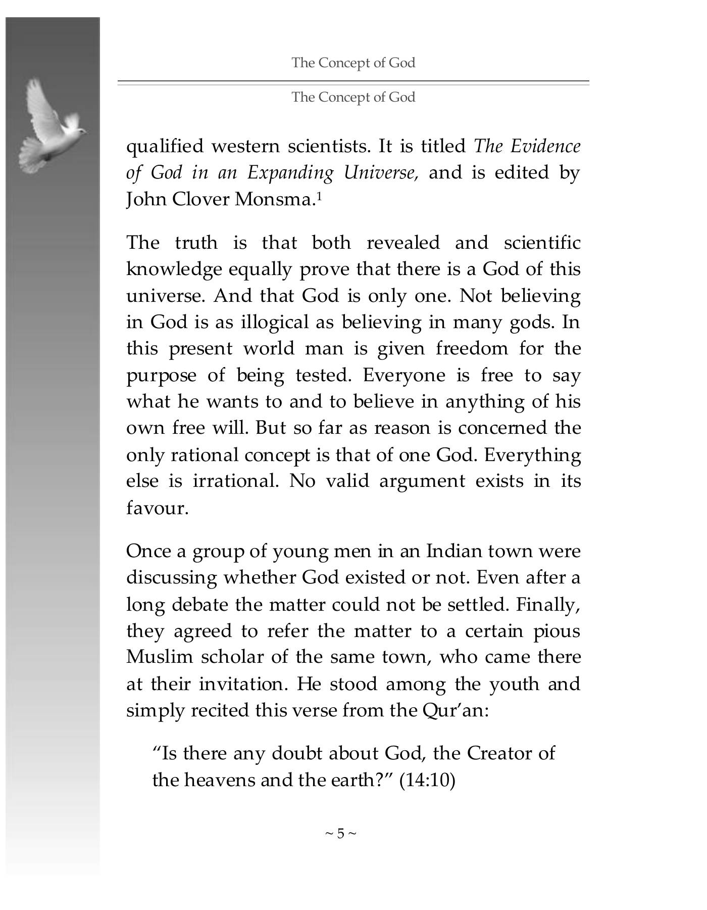 The printed page