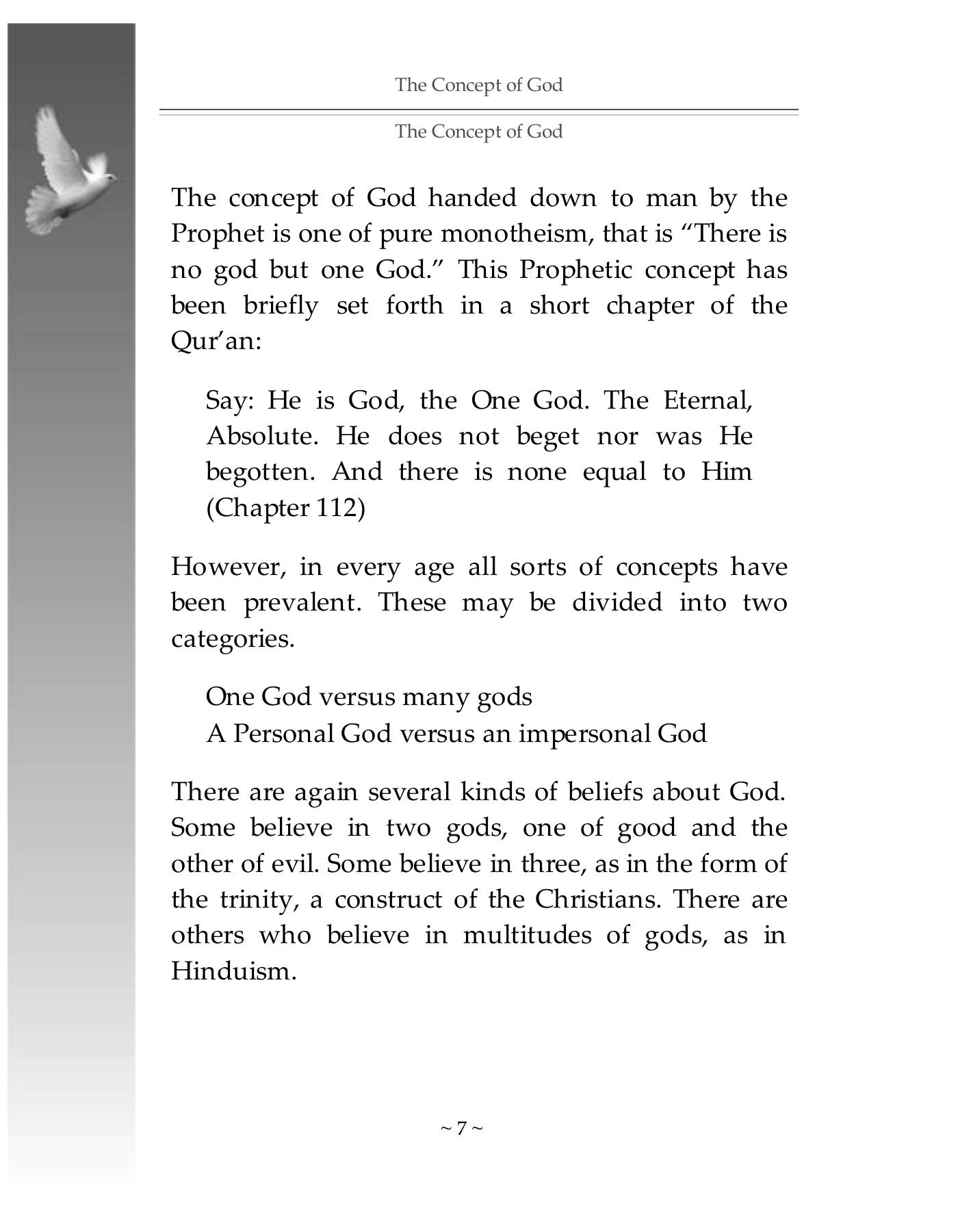 The printed page