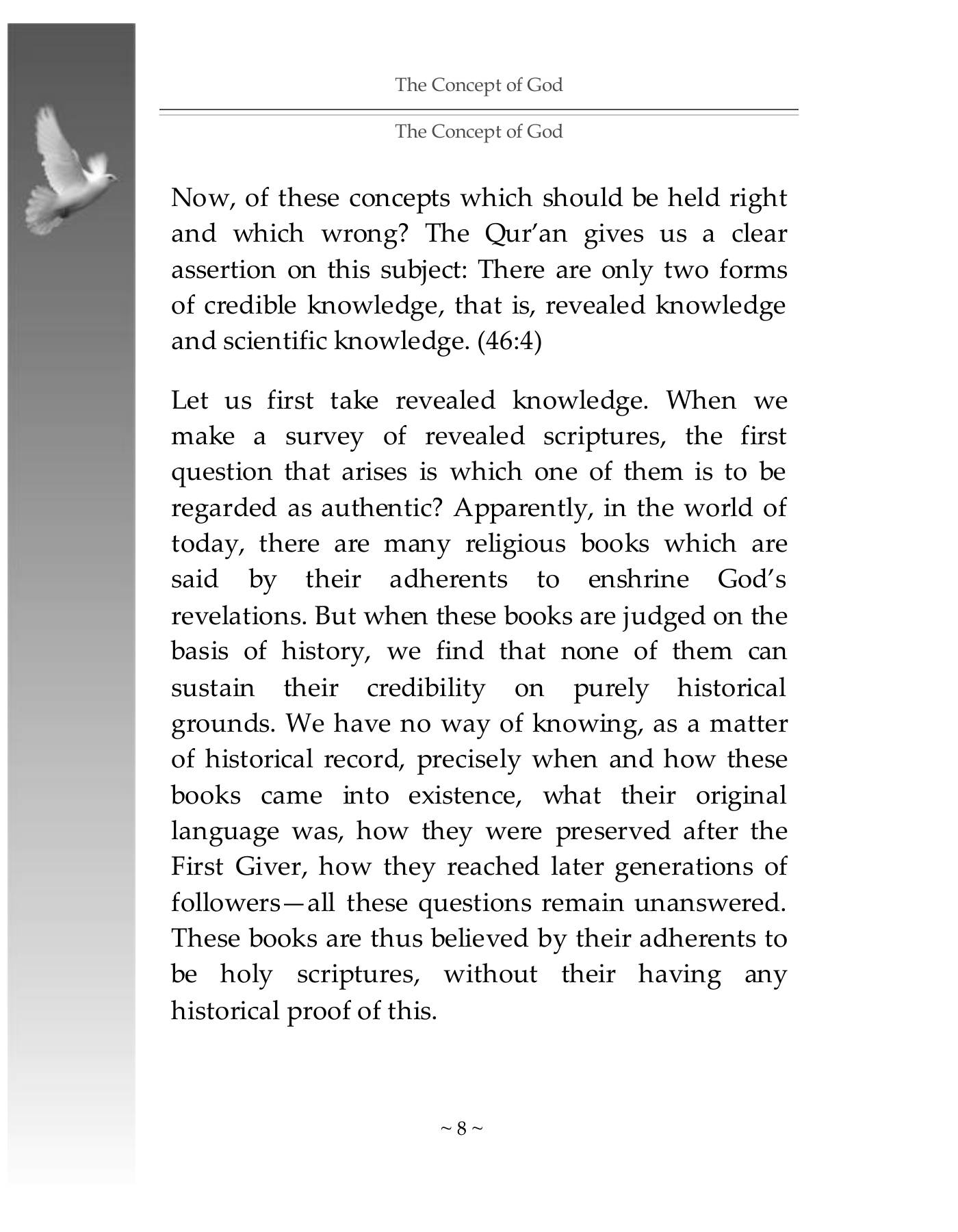 The printed page