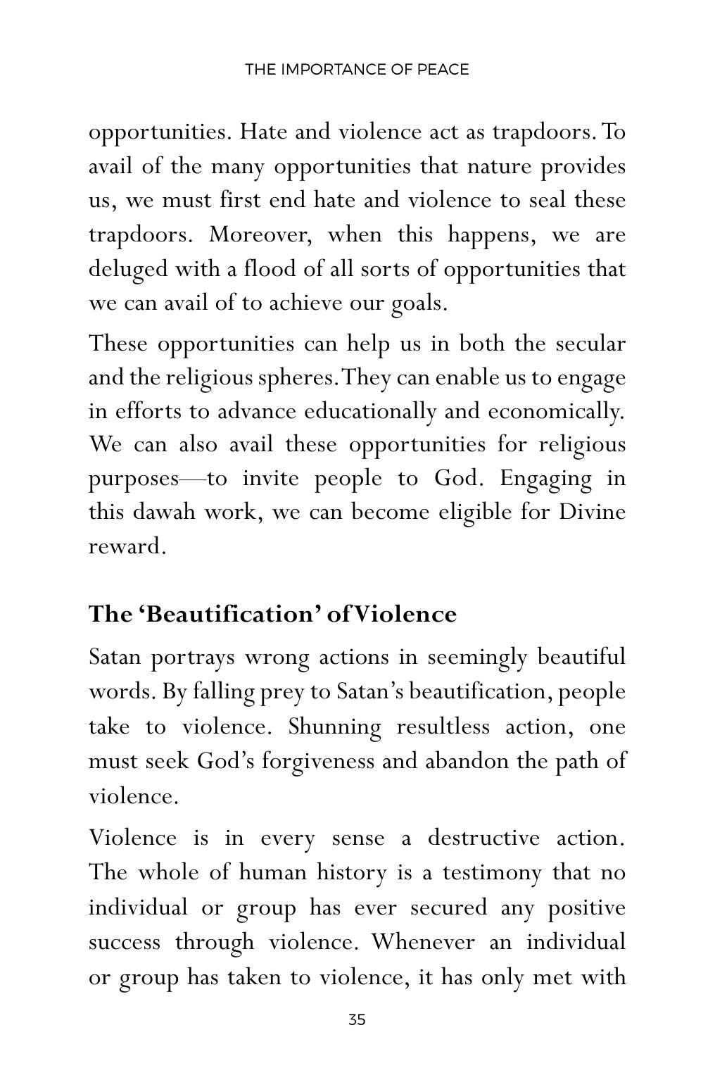 The printed page