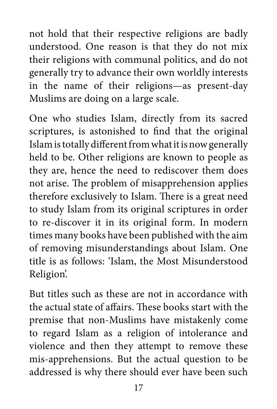 The printed page