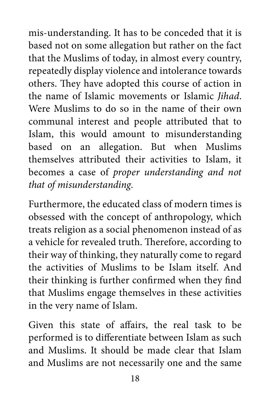 The printed page