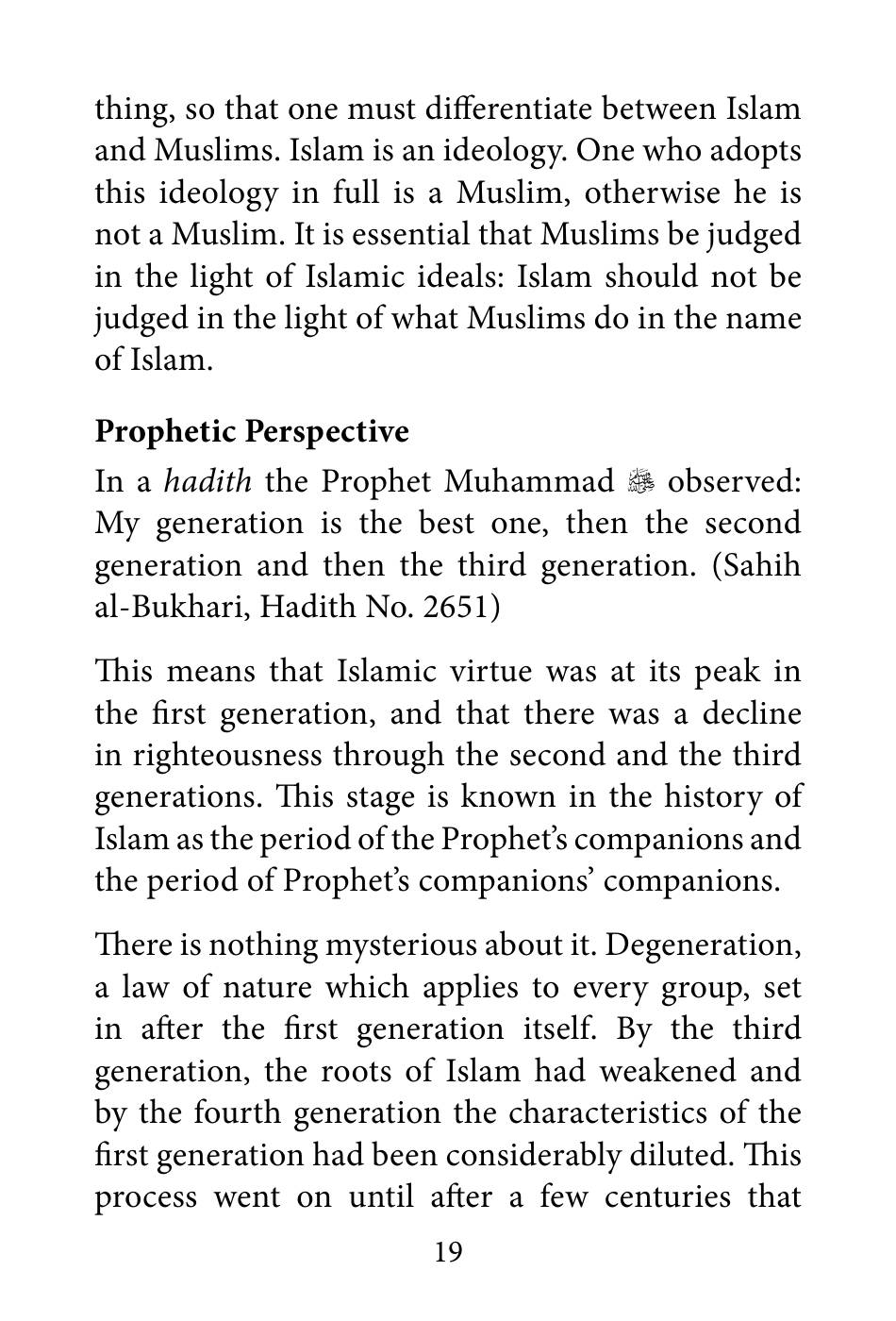 The printed page