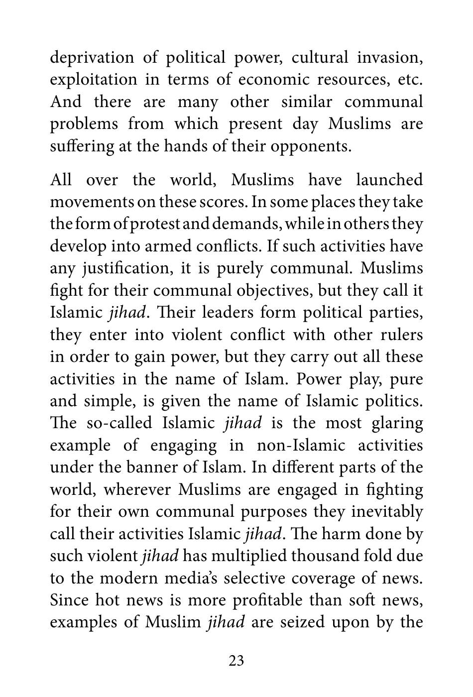 The printed page