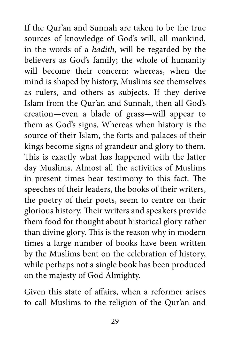The printed page