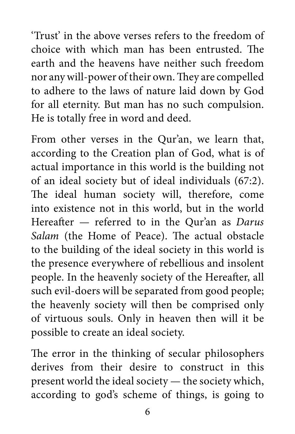 The printed page