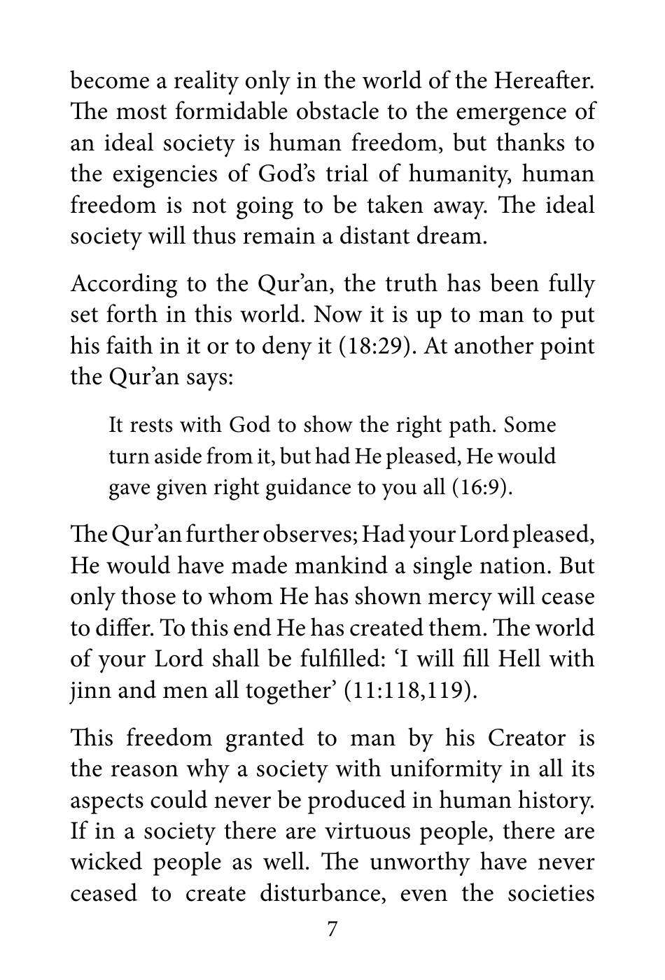 The printed page