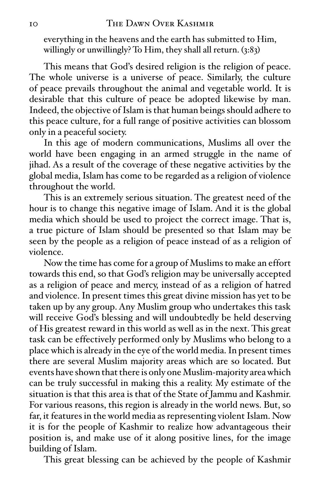 The printed page