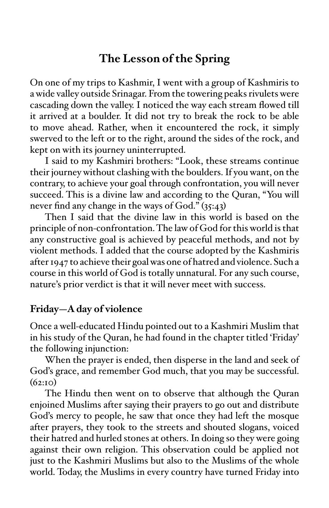 The printed page