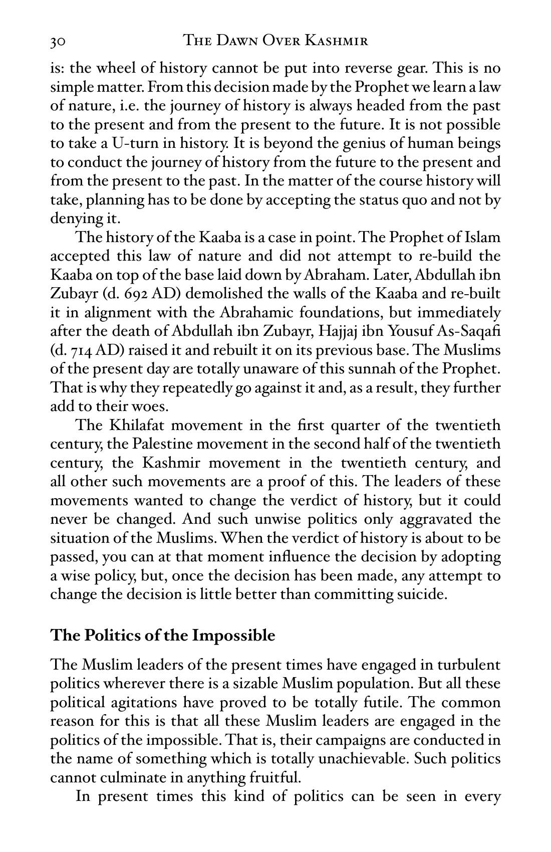 The printed page