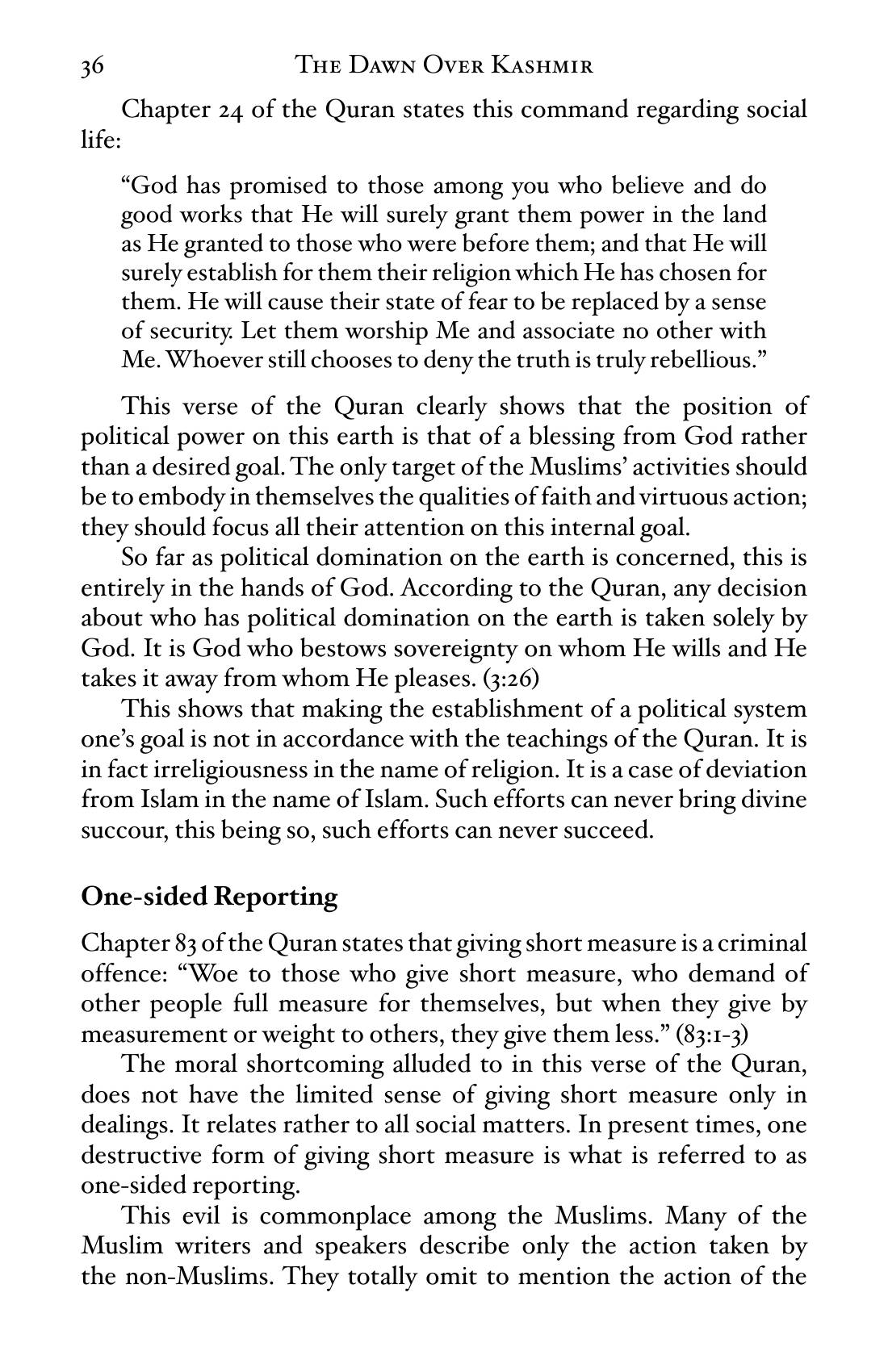 The printed page
