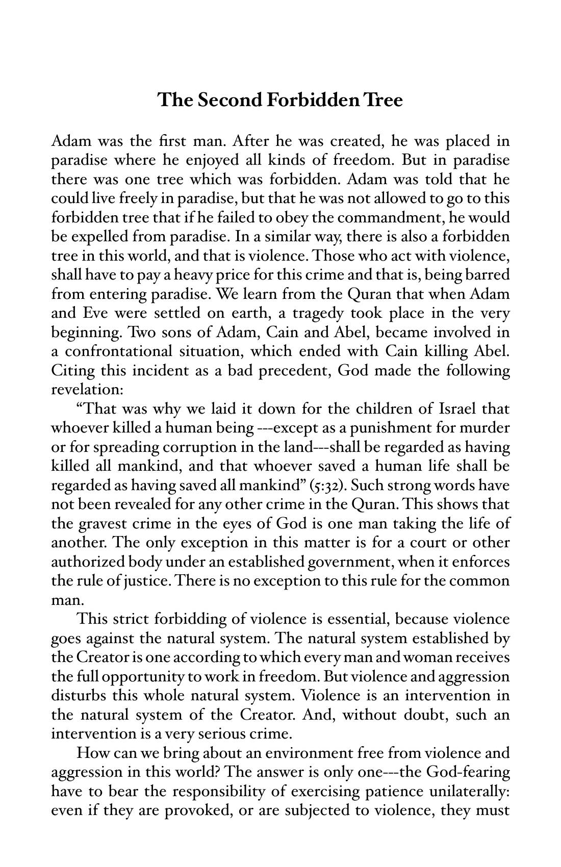 The printed page