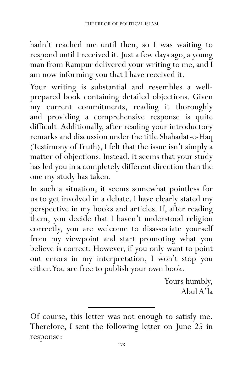 The printed page