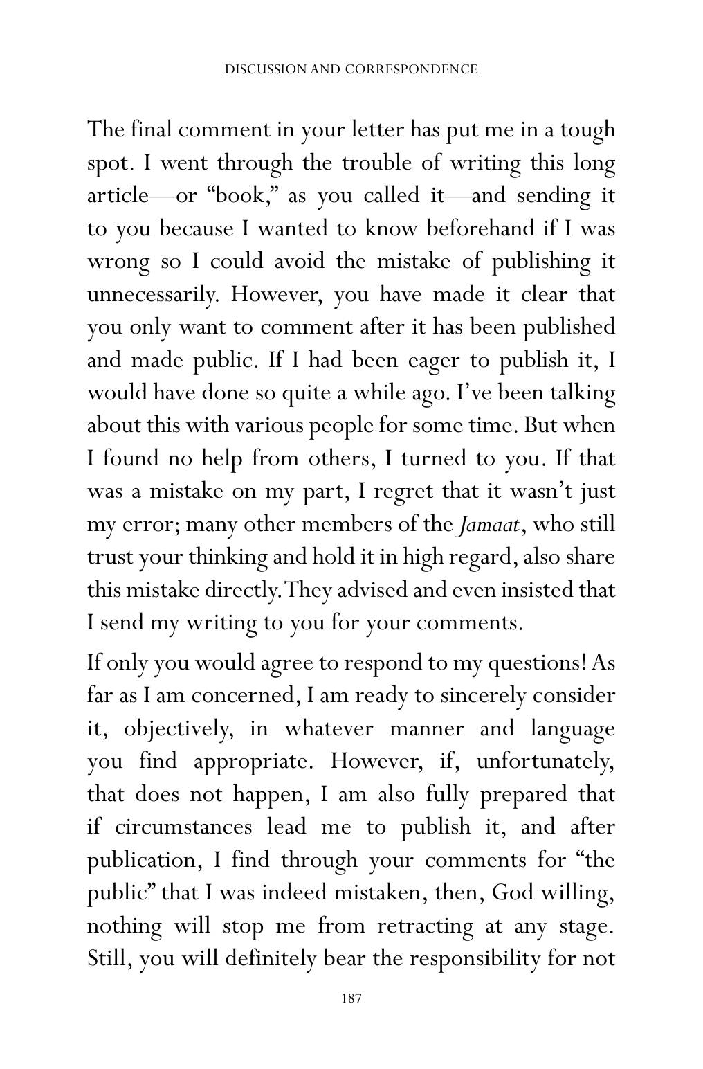 The printed page